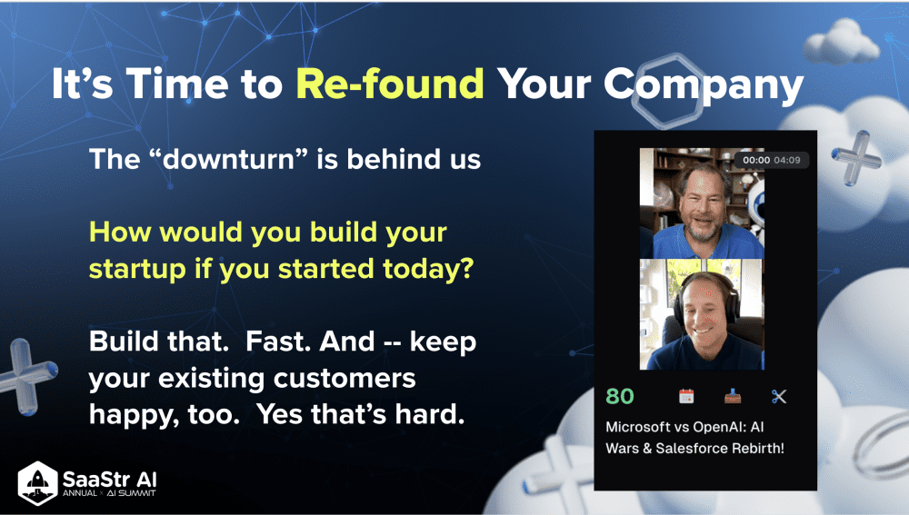The AI Wake-Up Call with Jason Lemkin: Why You Need to Move Faster or Get Left Behind - SaaStr